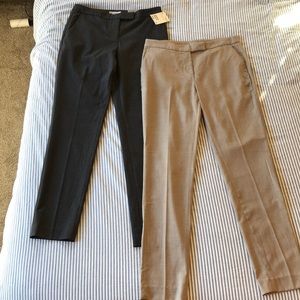 Bundle of 2 straight dress pants - size 4
